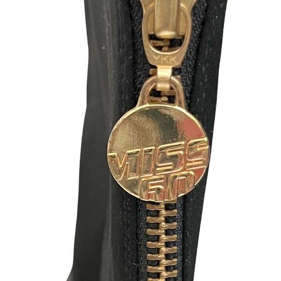 Unworn Miss Sixty Black Fabric Ankle Boots // Size 8 - Picture 3 of 7